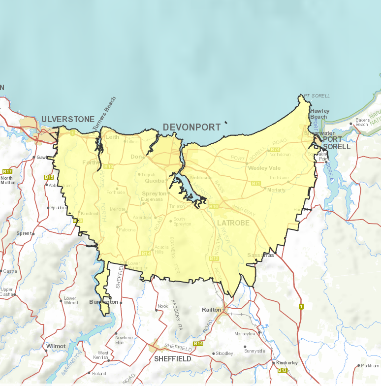 SHB restriction area