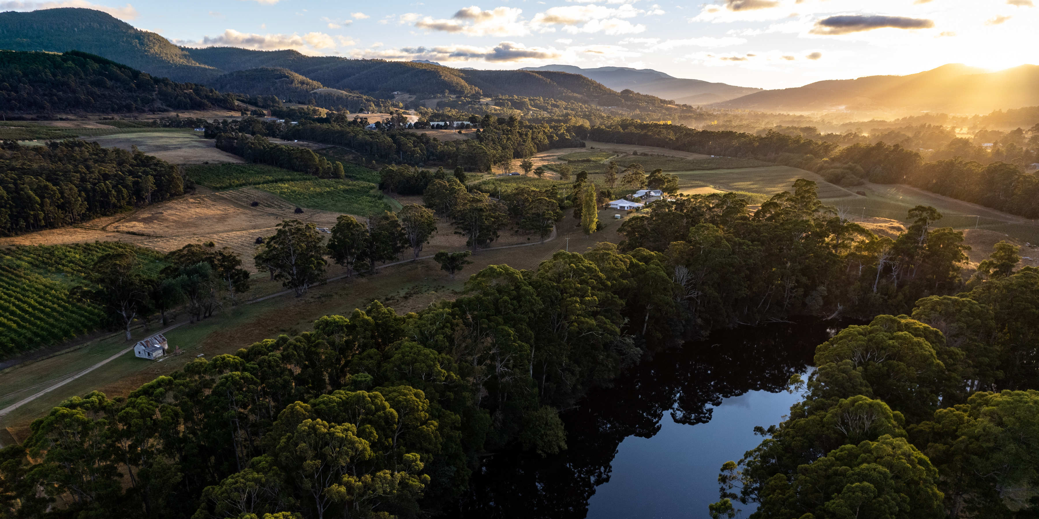 R&R Smith ‘Rookwood’, Huon Valley, Southern Tasmania.