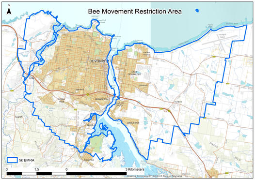 SHB restriction area 5km