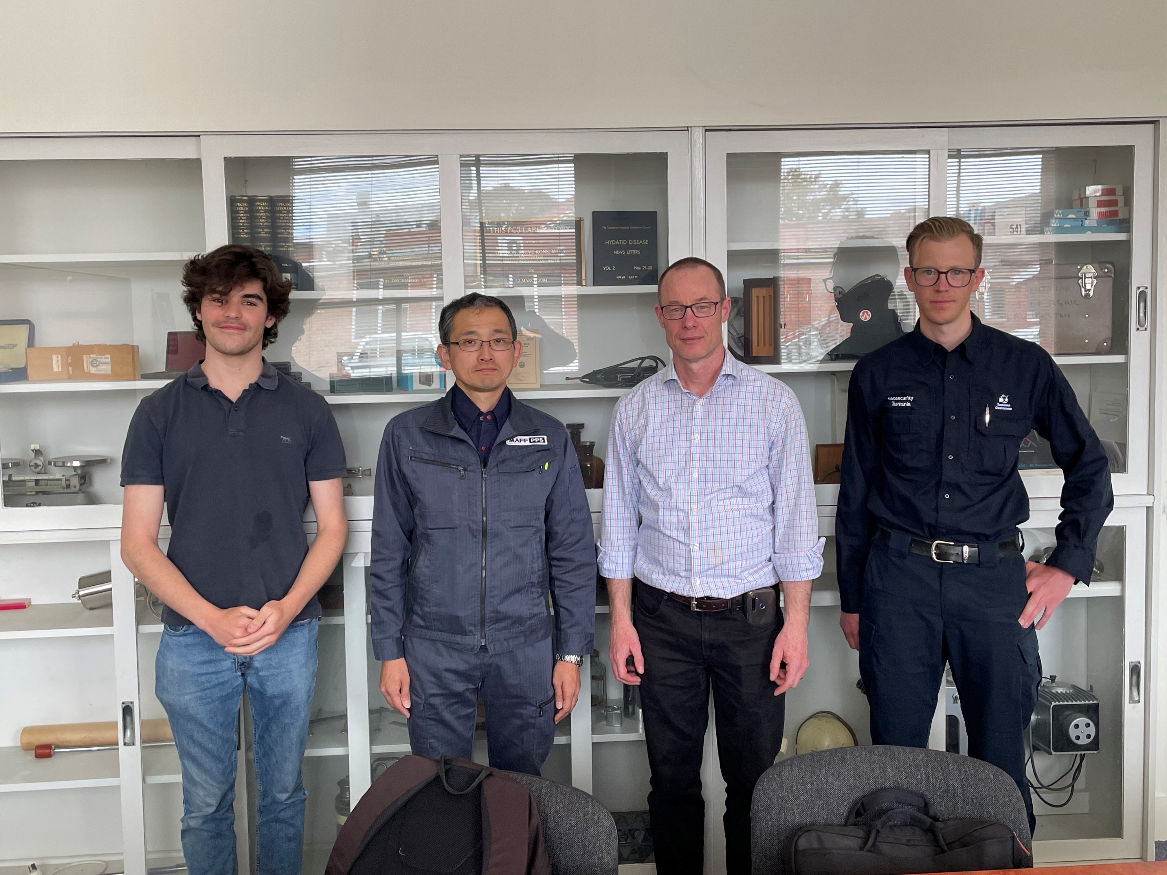 Japanese and Korean inspector visits summer 22-23